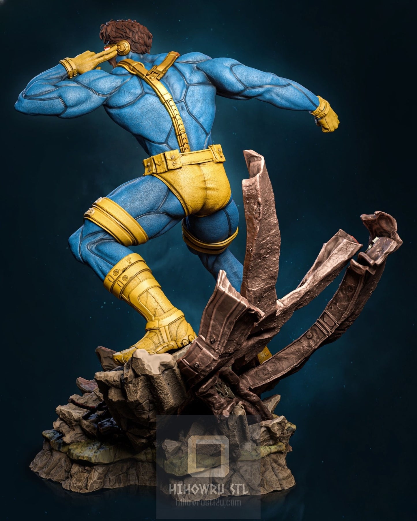 4328 Cyclops - X-Men - STL 3D Print Files