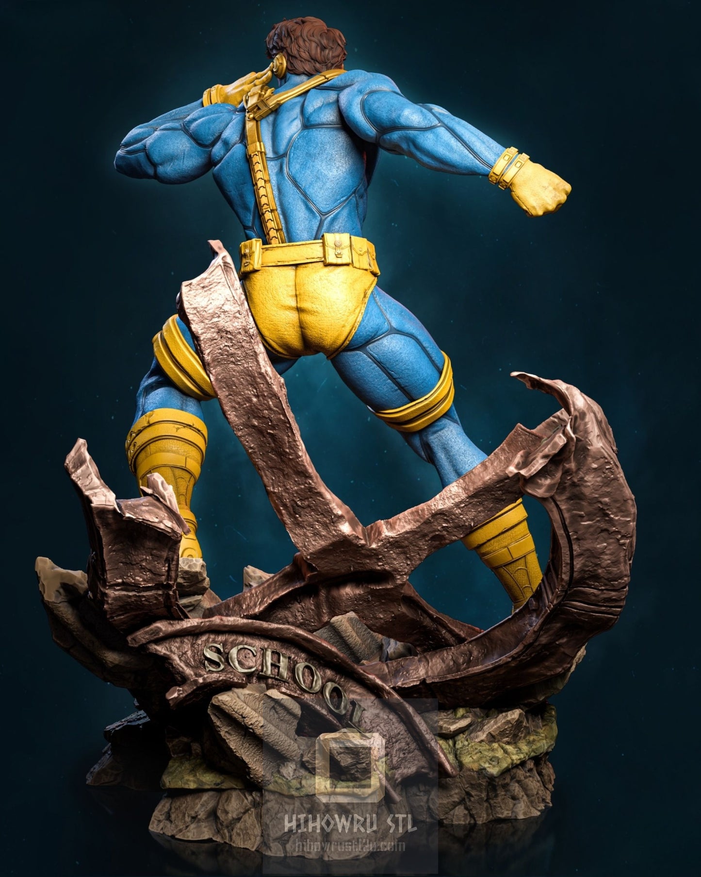 4328 Cyclops - X-Men - STL 3D Print Files