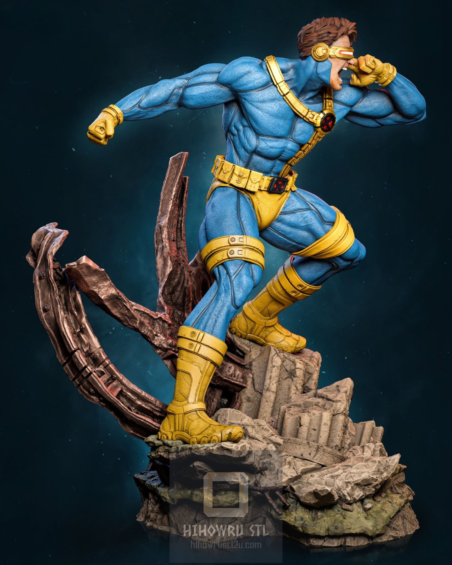 4328 Cyclops - X-Men - STL 3D Print Files