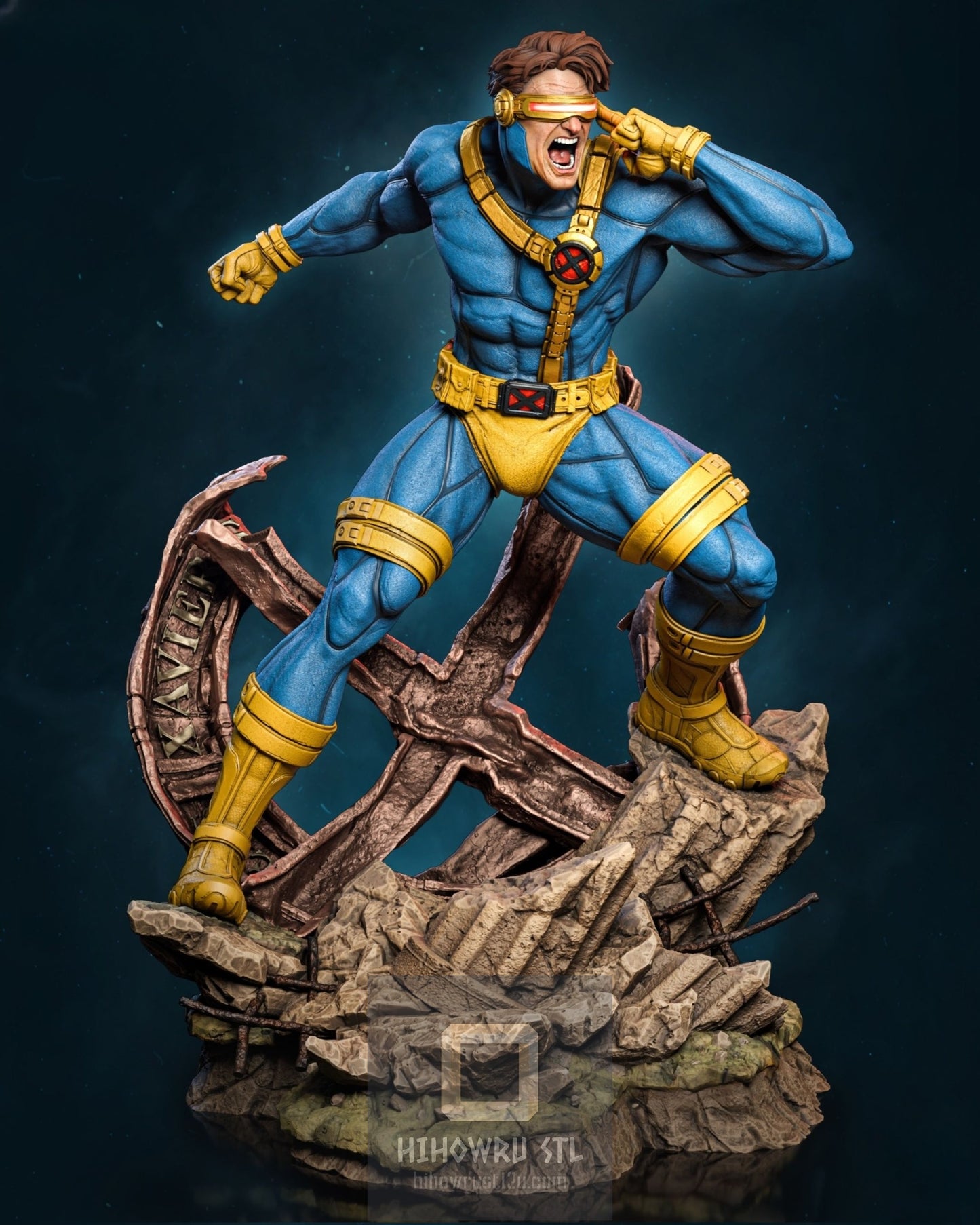 4328 Cyclops - X-Men - STL 3D Print Files