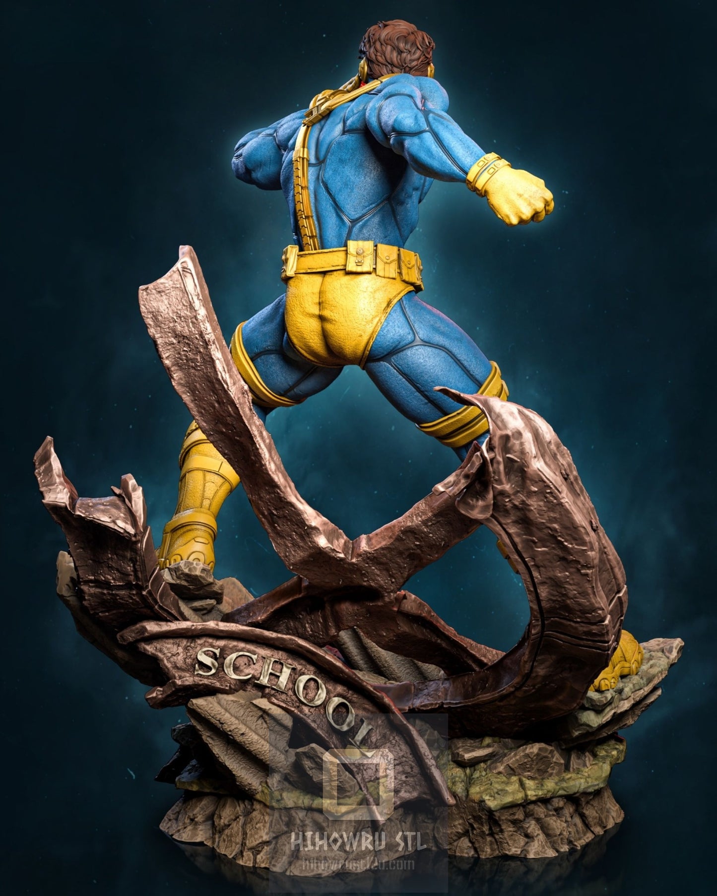 4328 Cyclops - X-Men - STL 3D Print Files