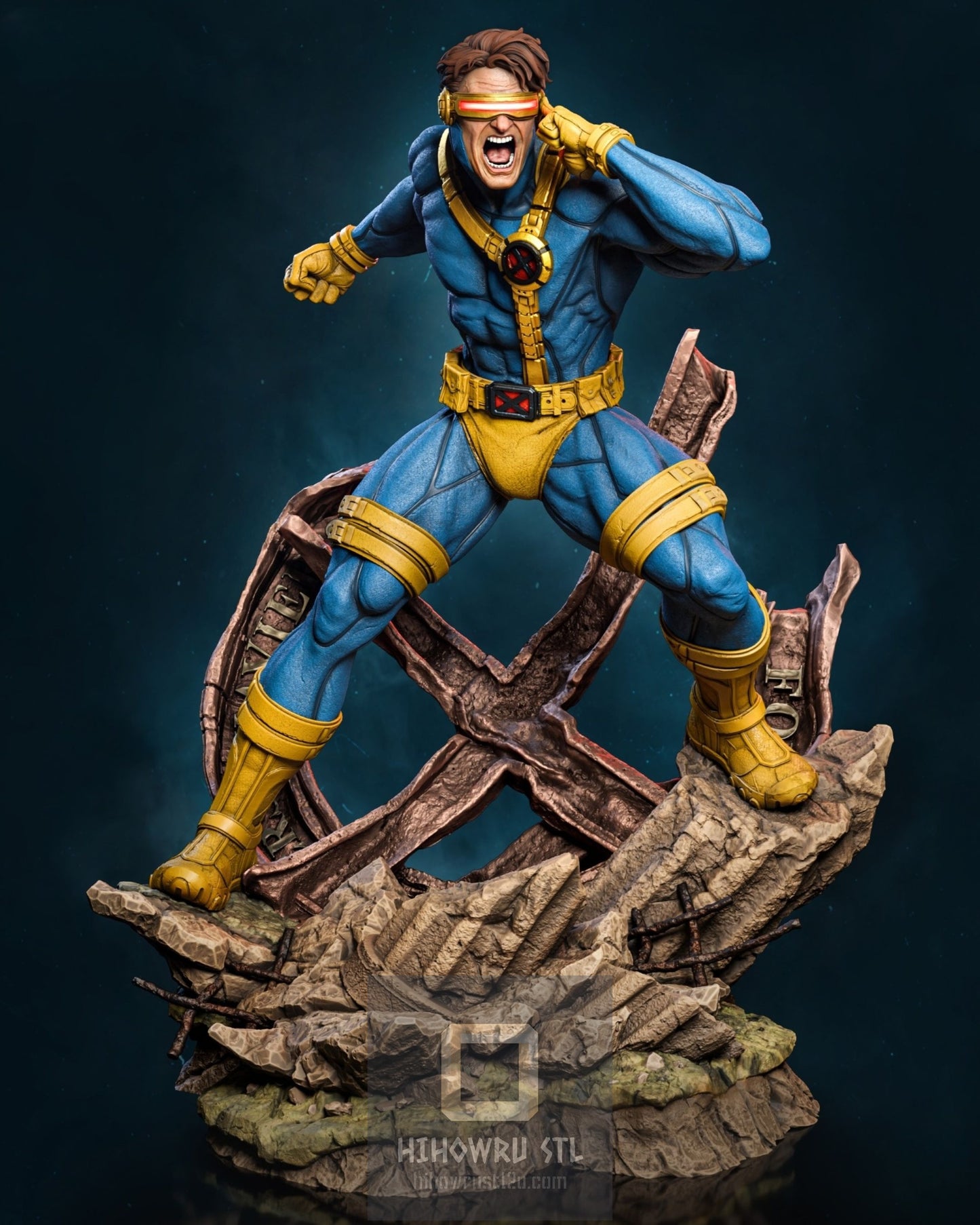 4328 Cyclops - X-Men - STL 3D Print Files