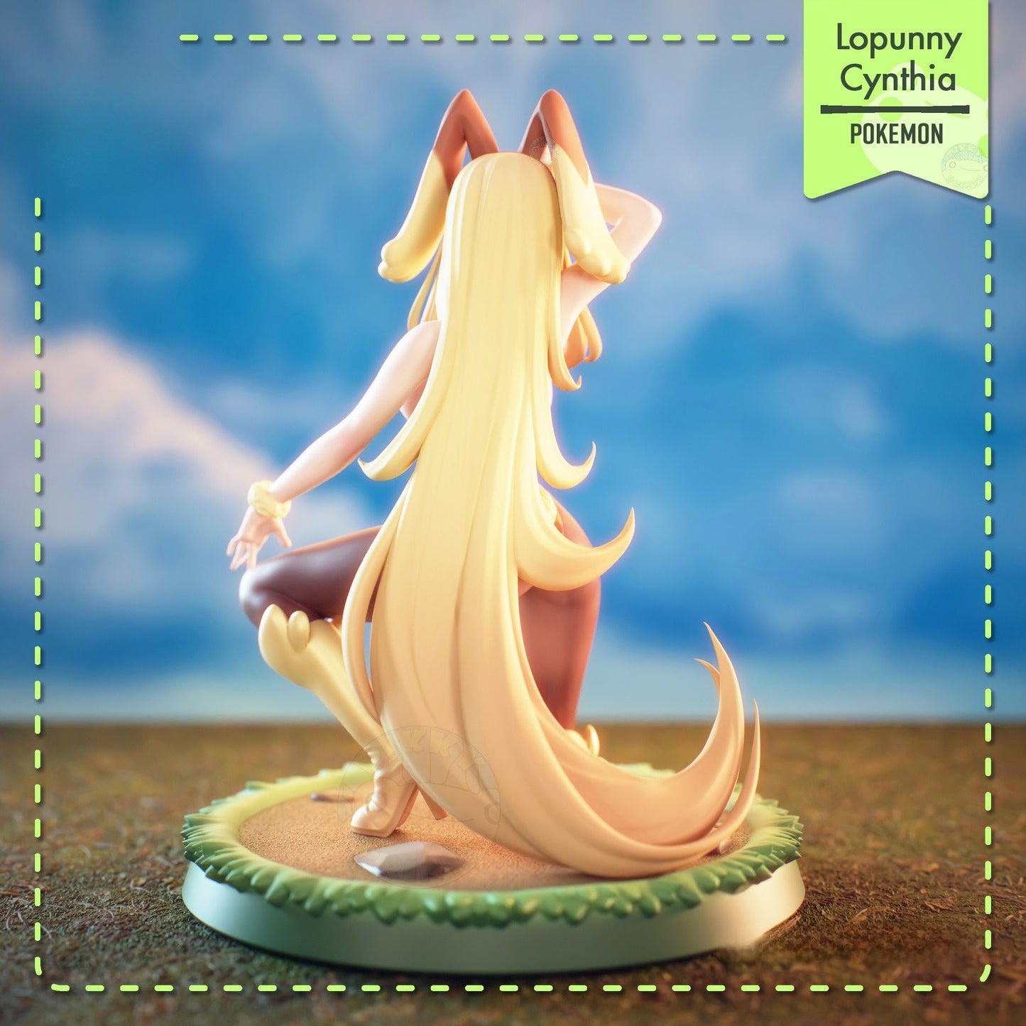 4150 Cynthia - Pokemon - STL 3D Print Files