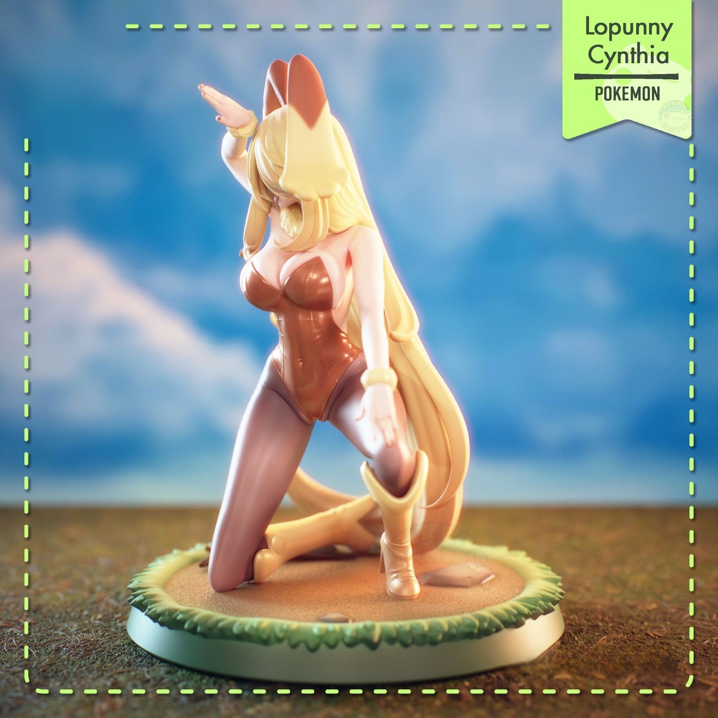 4150 Cynthia - Pokemon - STL 3D Print Files