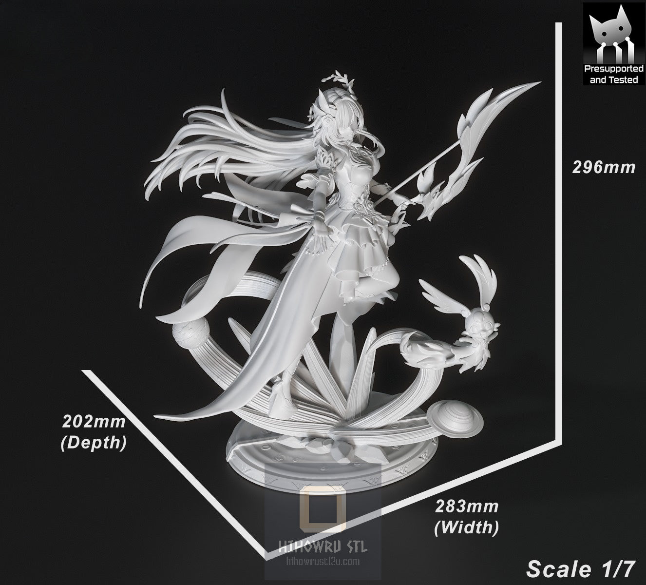 4561 Cyrene - Honkai: Star Rail - STL 3D Print Files