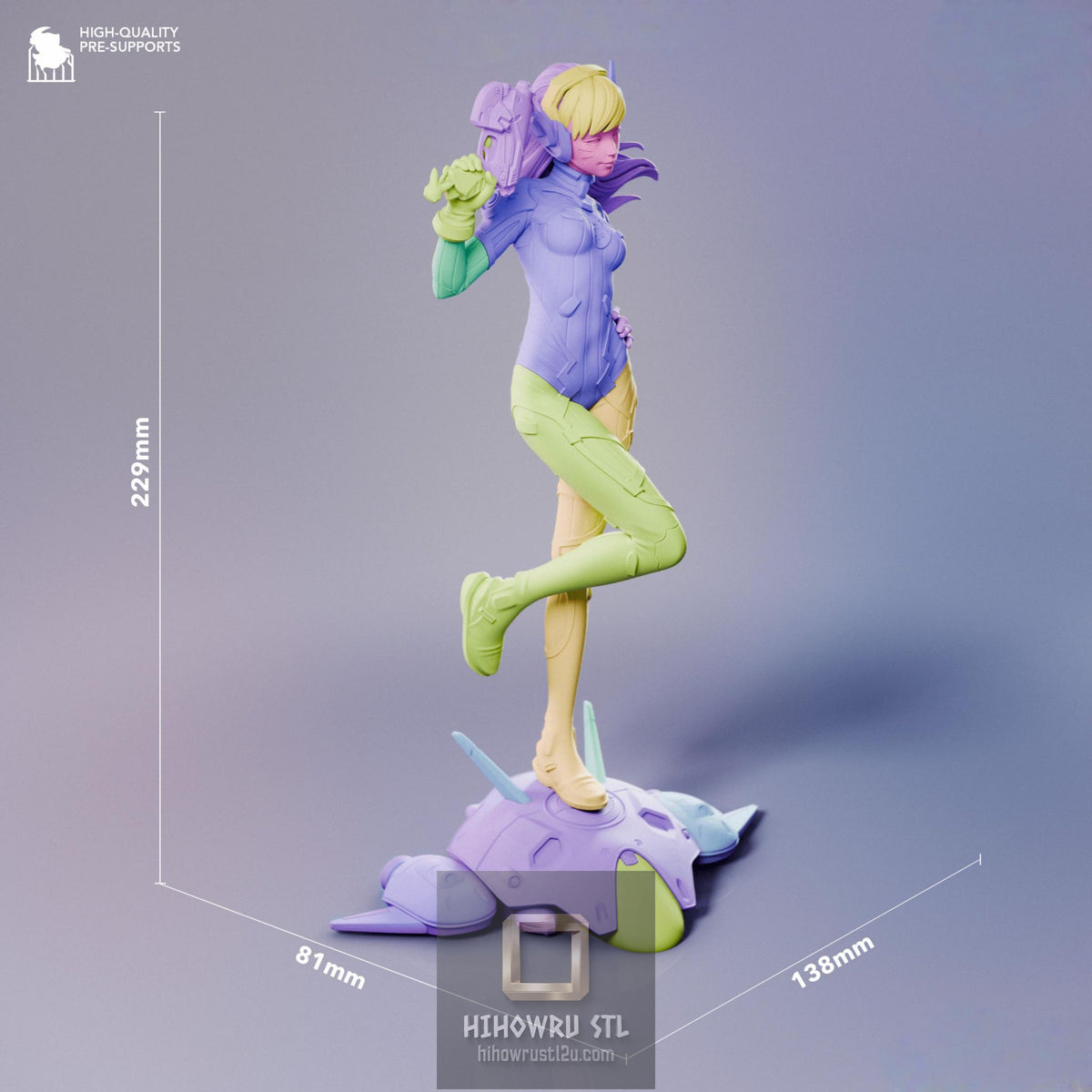 5599 D.Va - Overwatch - STL 3D Print Files