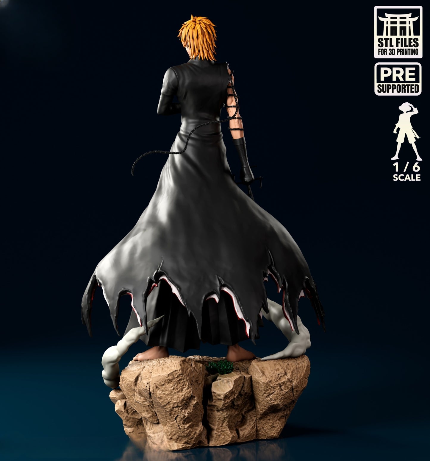 4001 Dangai Ichigo - BLEACH - STL 3D Print Files