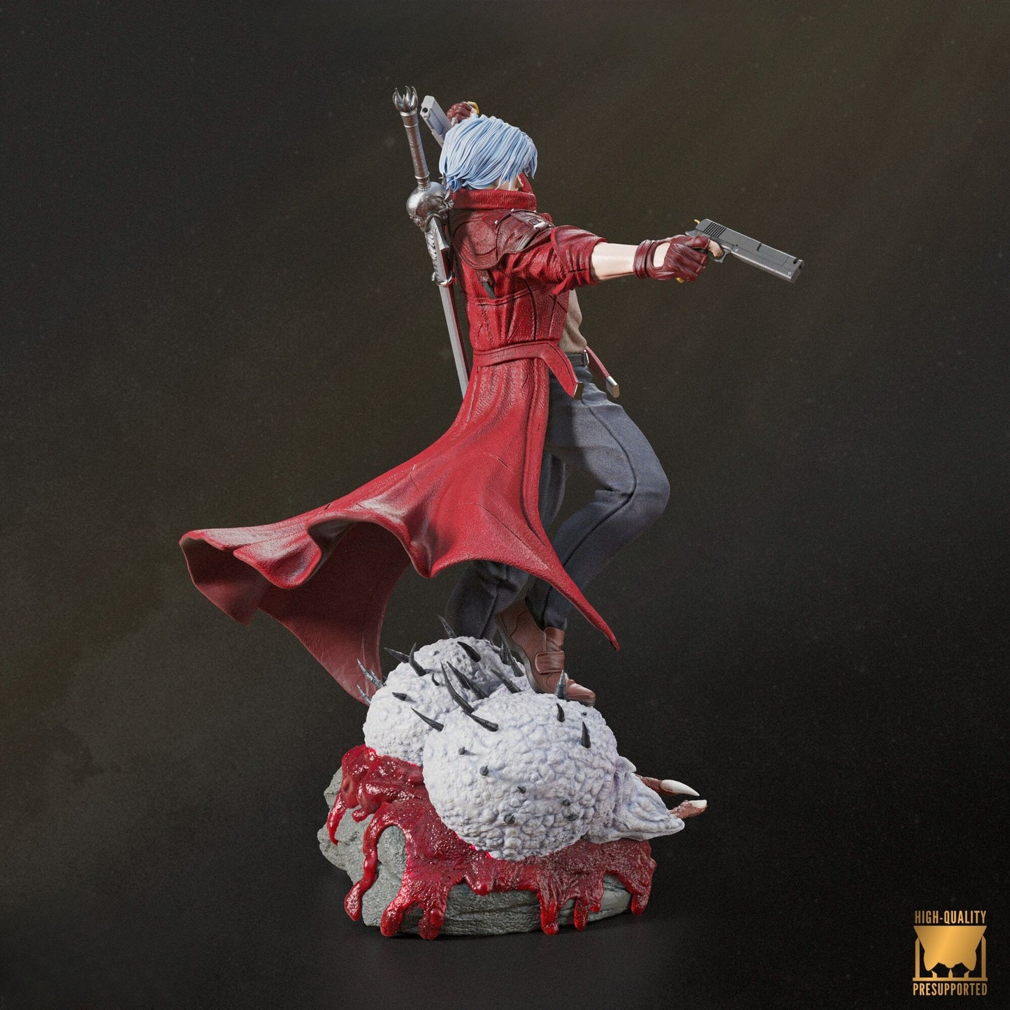 4039 Dante - Devil May Cry - STL 3D Print Files