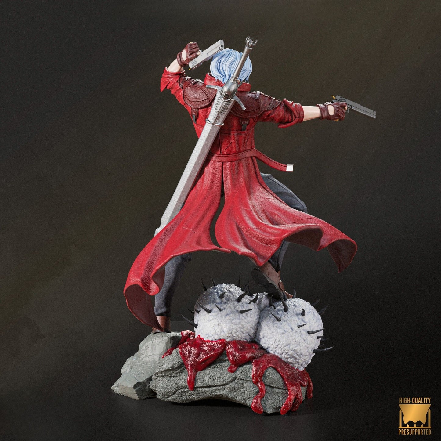 4039 Dante - Devil May Cry - STL 3D Print Files