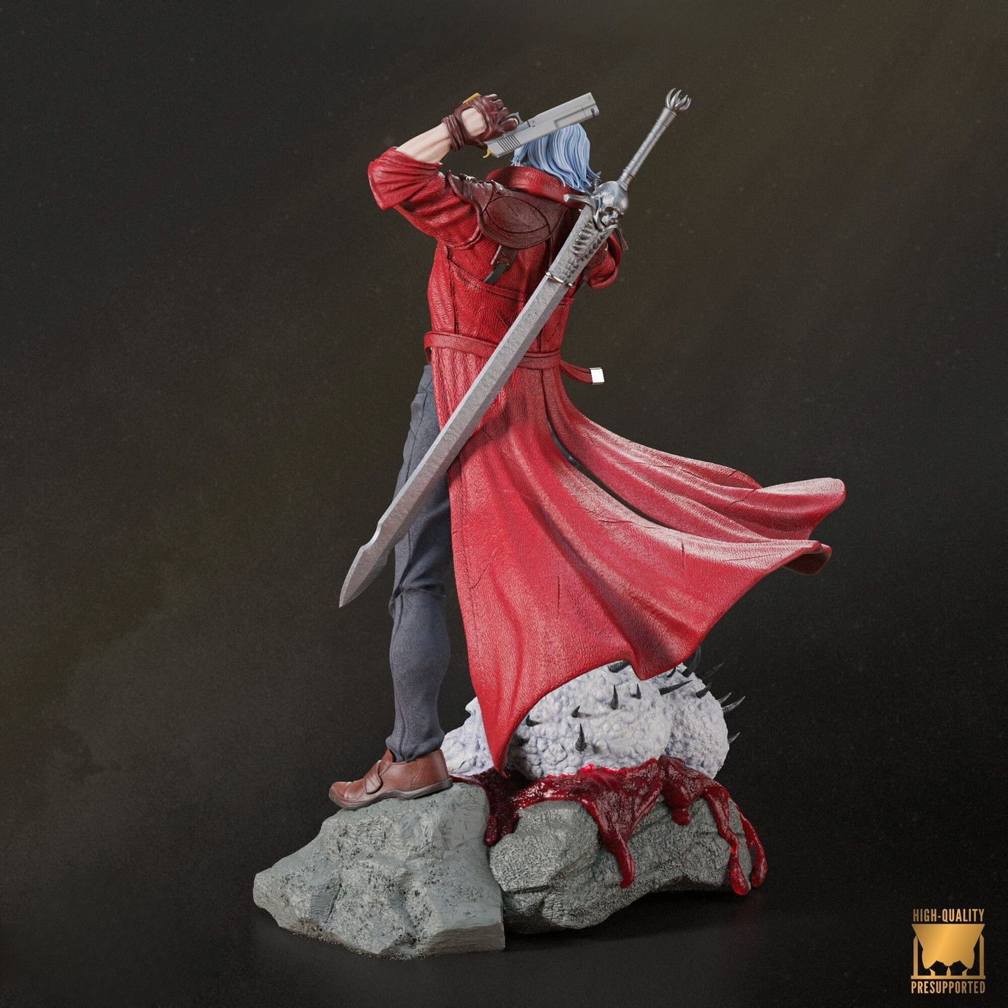 4039 Dante - Devil May Cry - STL 3D Print Files