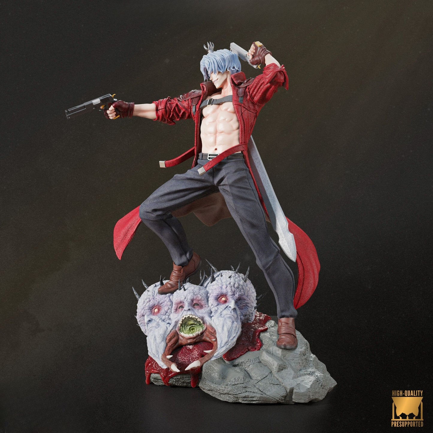 4039 Dante - Devil May Cry - STL 3D Print Files