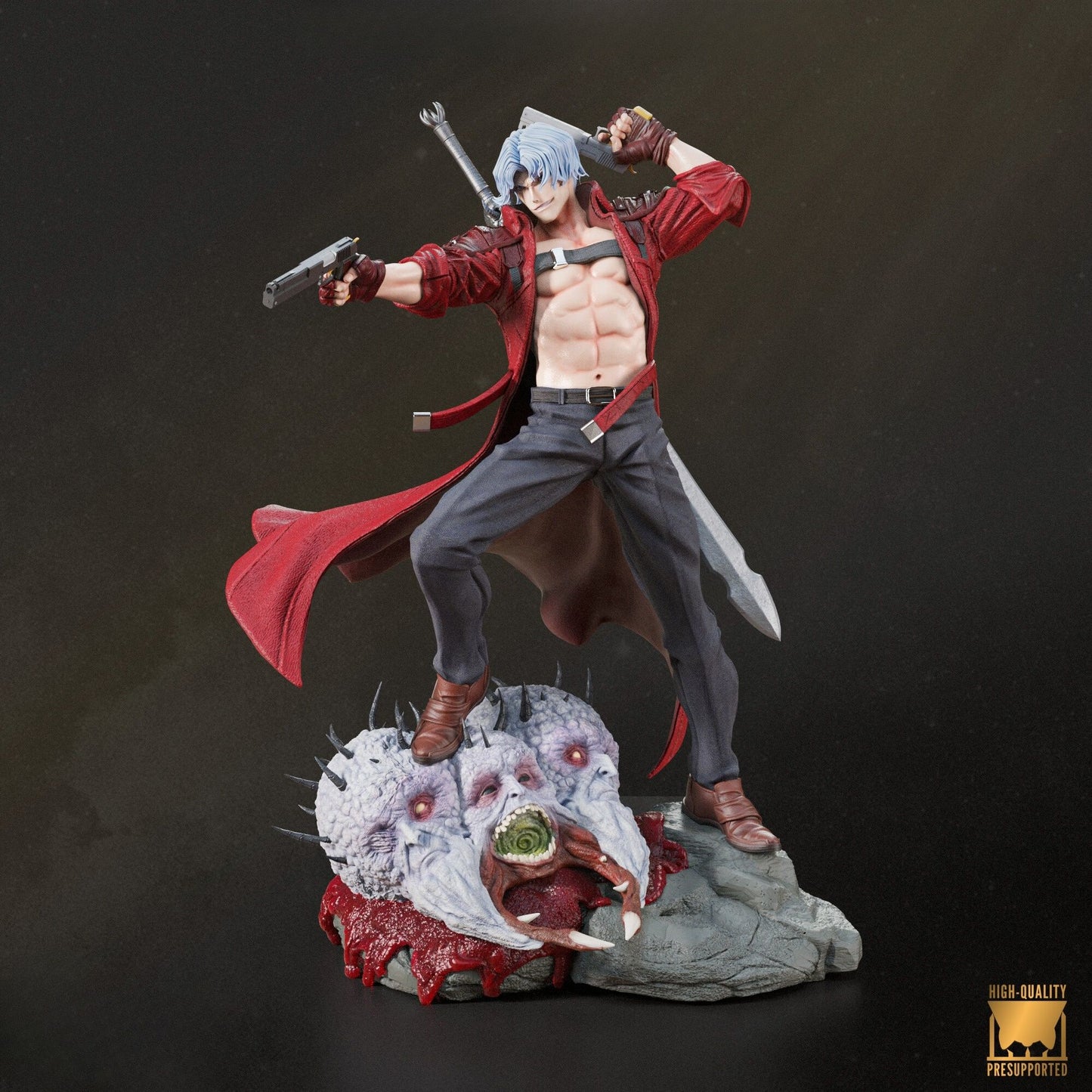 4039 Dante - Devil May Cry - STL 3D Print Files