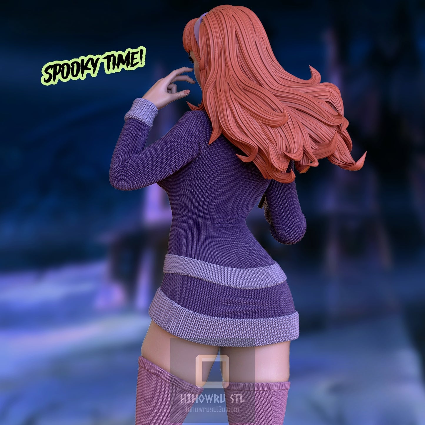 4537 Daphne Blake NSFW - Scooby-Doo - STL 3D Print Files