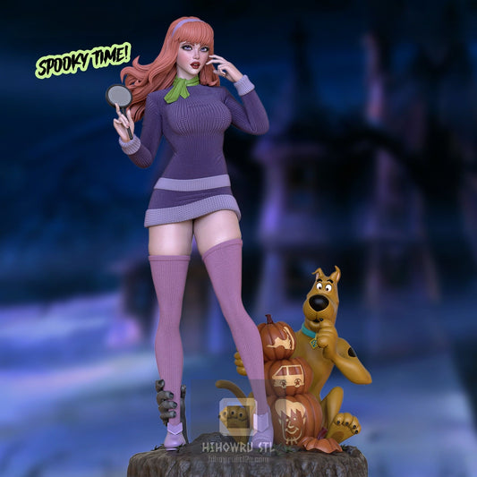 4537 Daphne Blake NSFW - Scooby-Doo - STL 3D Print Files