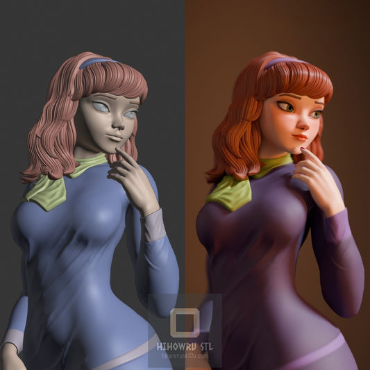 4472 Daphne Blake NSFW - Scooby-Doo - STL 3D Print Files