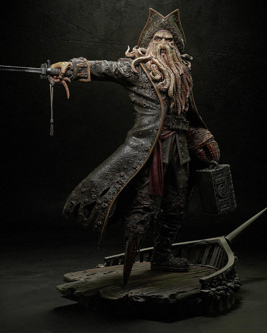 3165 Davy Jones - Pirates of the Caribbean - STL 3D Print Files