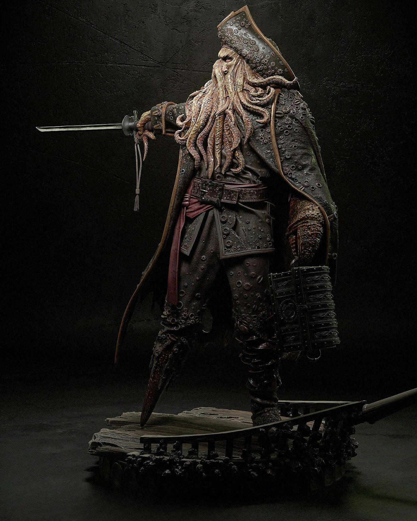 3165 Davy Jones - Pirates of the Caribbean - STL 3D Print Files
