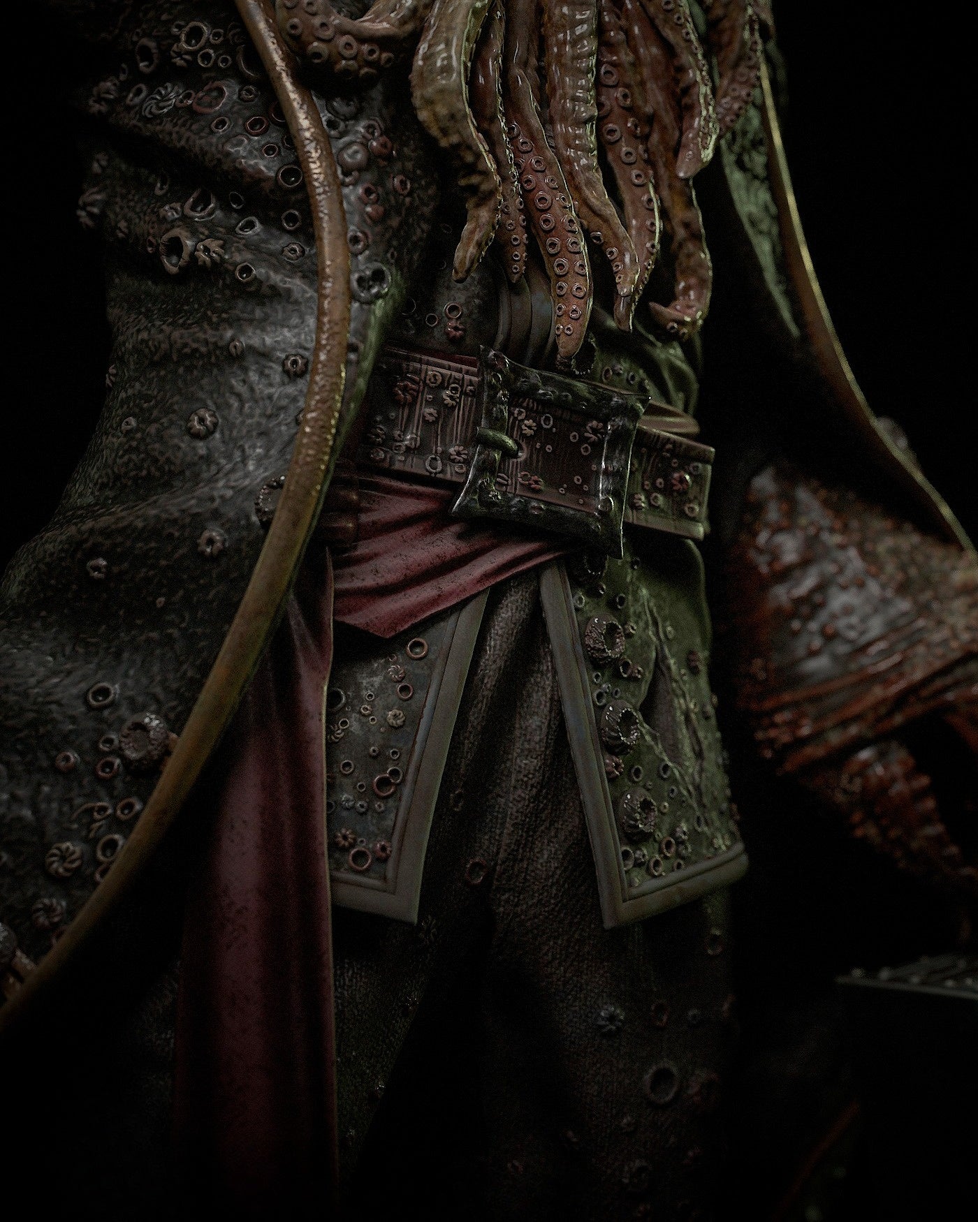 3165 Davy Jones - Pirates of the Caribbean - STL 3D Print Files