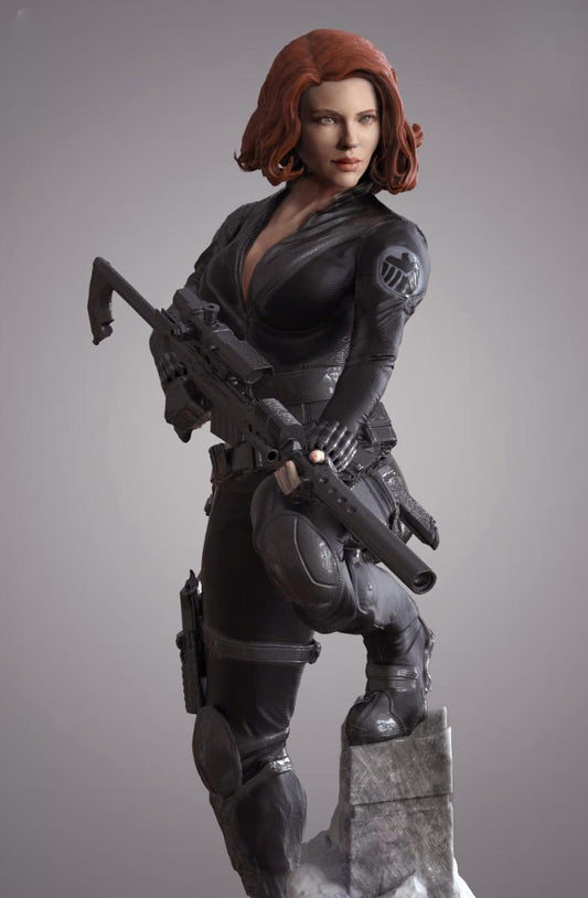 1774 Black Widow - Marvel Comics - STL 3D Print Files