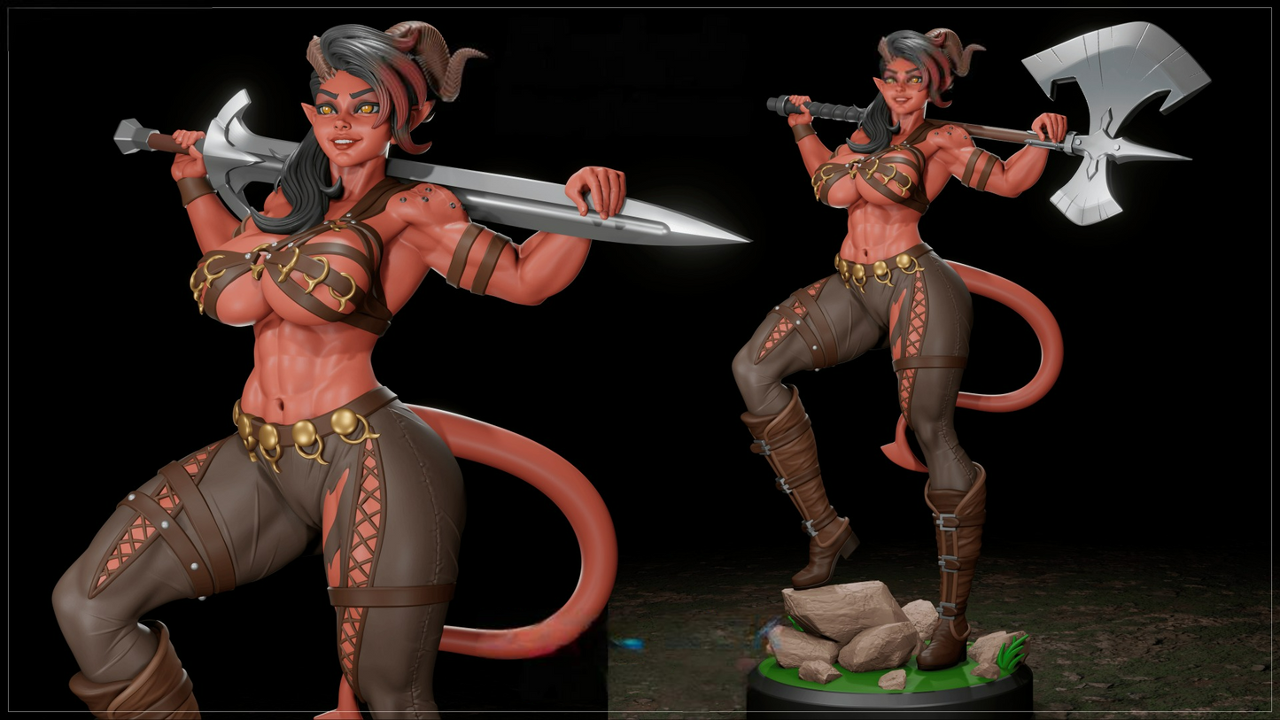 1825 Karlach NSFW - Baldurs Gate 3 - STL 3D Print Files