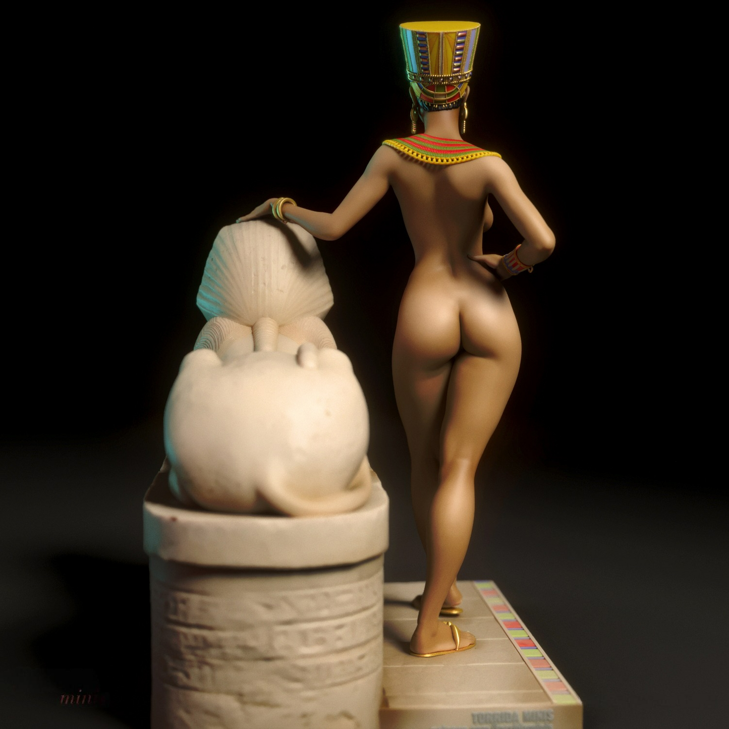 2128 Nefertiti NSFW - STL 3D Print Files