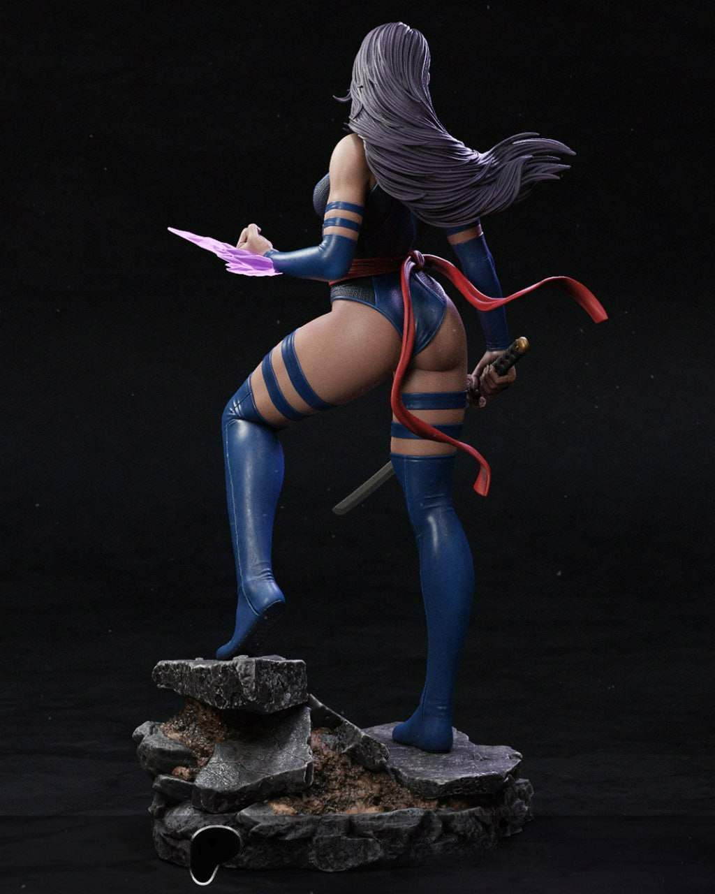 1982 Psylocke - X-MEN - STL 3D Print Files