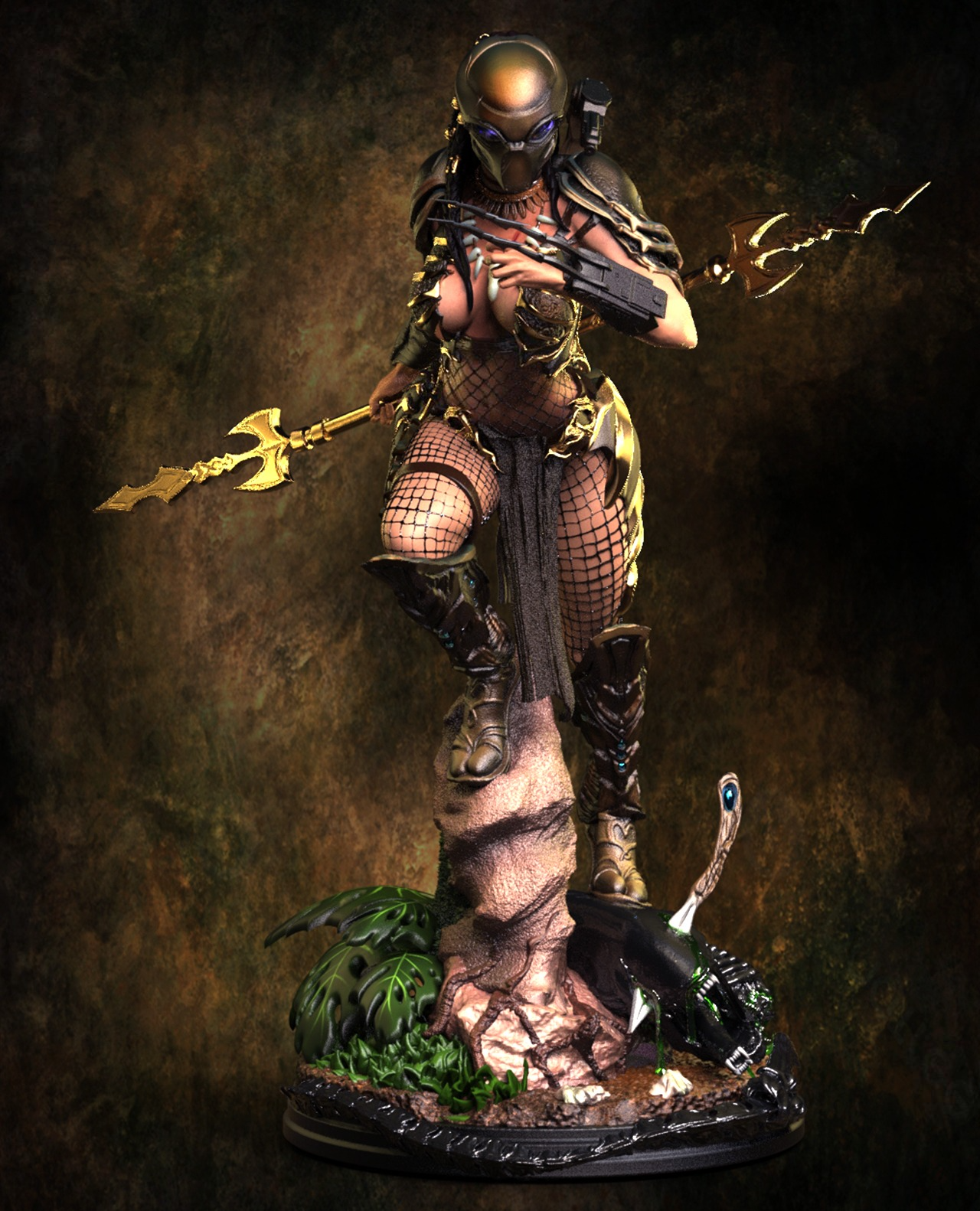2008 Machiko Noguchi - Predator - STL 3D Print Files