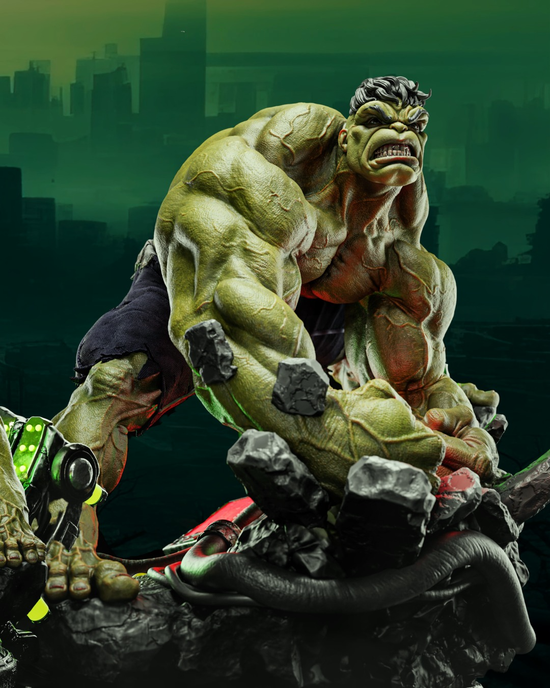 2080 The Hulk - Marvel Comics - STL 3D Print Files