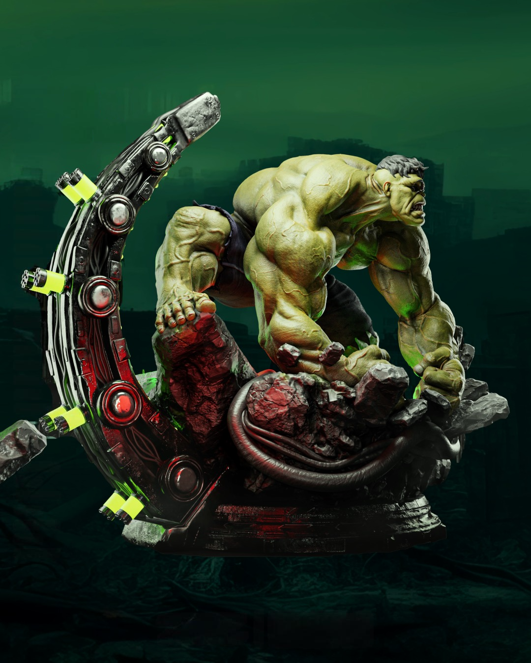 2080 The Hulk - Marvel Comics - STL 3D Print Files
