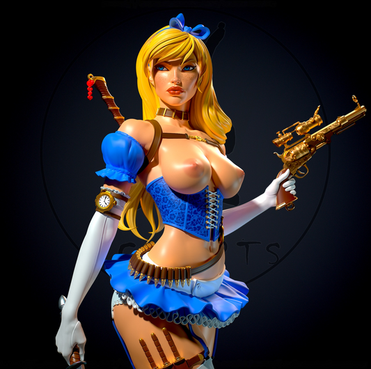 2084 Alice NSFW - Alice in Wonderland - STL 3D Print Files