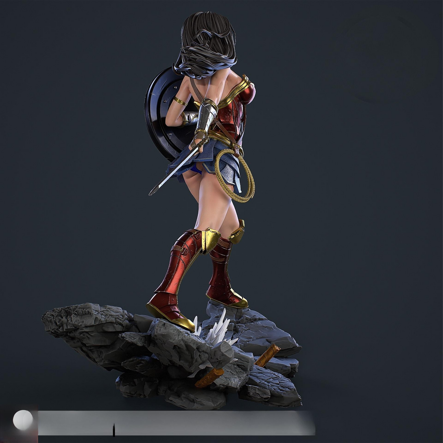 2108 Wonder Woman - DC Comics - STL 3D Print Files