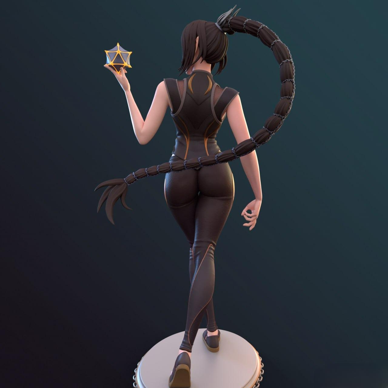 2132 Shadowheart NSFW - Baldurs Gate 3 - STL 3D Print Files