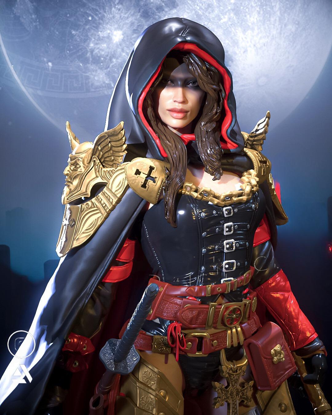 2147 The Magdalena - Witchblade - STL 3D Print Files