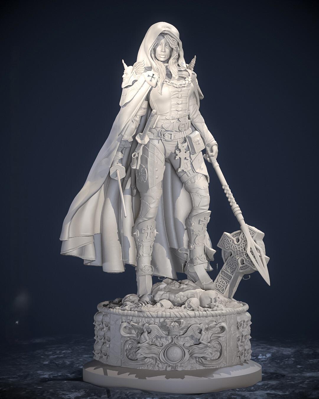 2147 The Magdalena - Witchblade - STL 3D Print Files