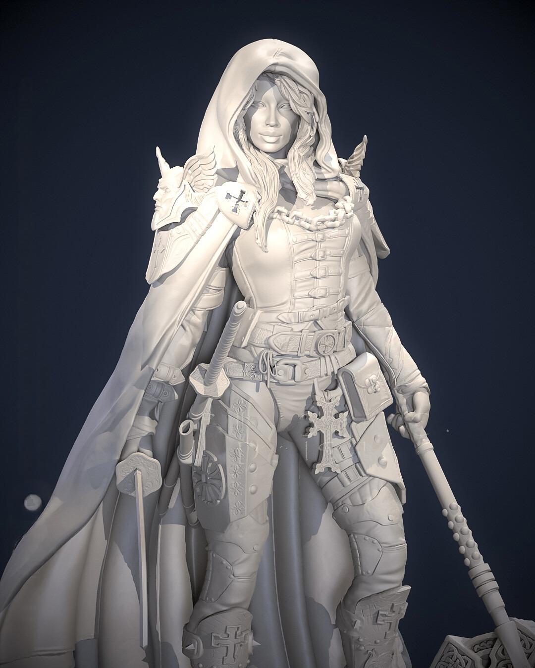 2147 The Magdalena - Witchblade - STL 3D Print Files