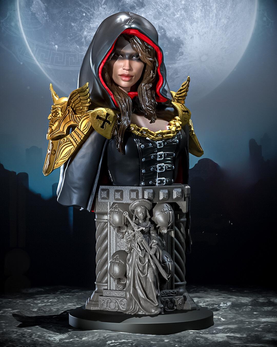 2147 The Magdalena - Witchblade - STL 3D Print Files