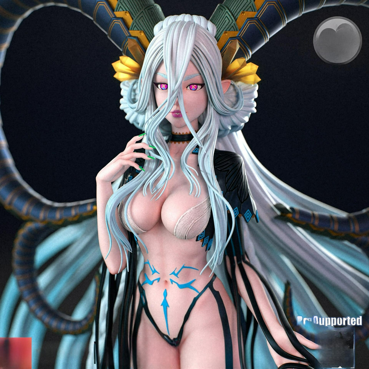 2157 Tiamat NSFW - Fate/Grand Order - STL 3D Print Files