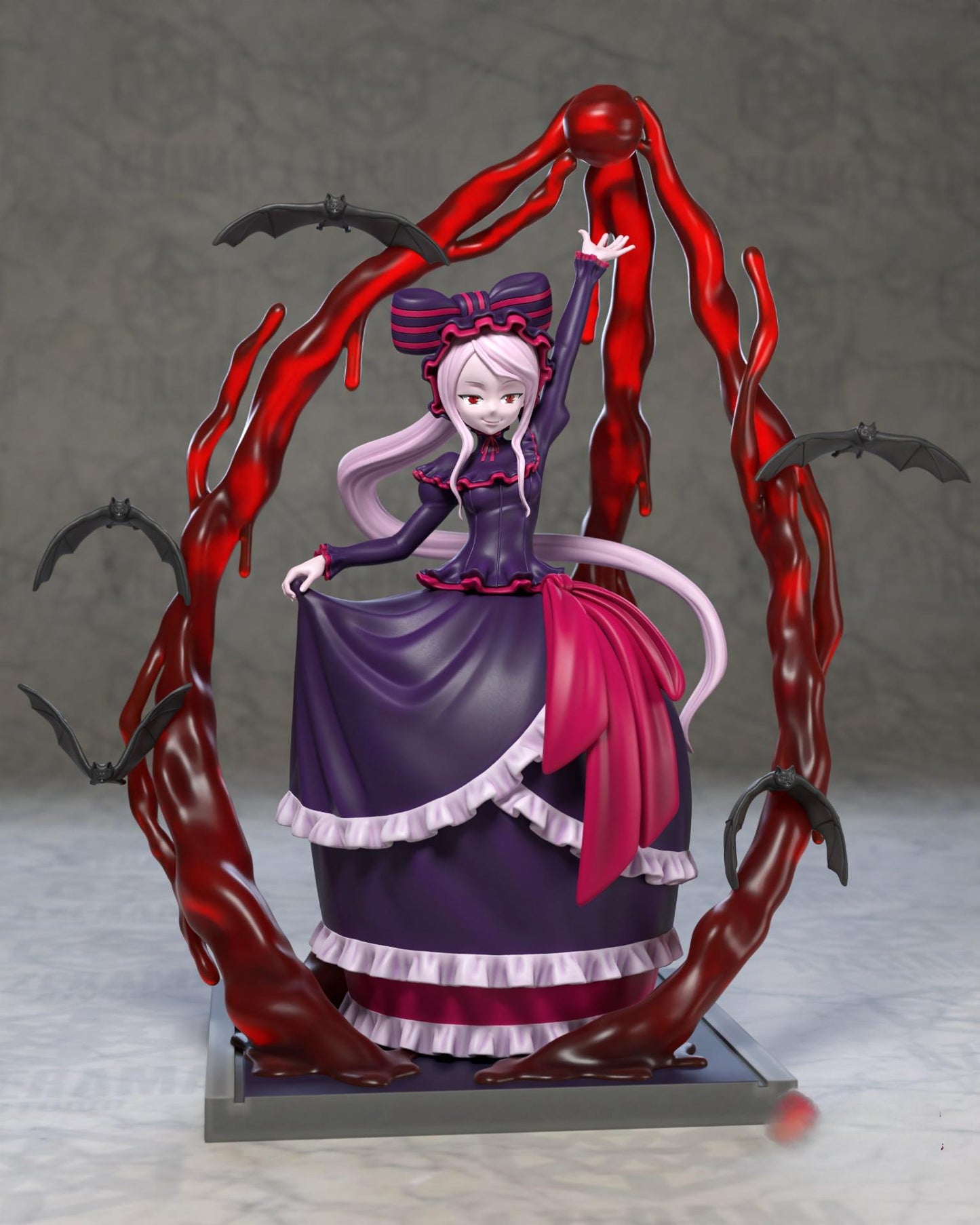 2179 Shalltear Bloodfallen NSFW - Overlord - STL 3D Print Files