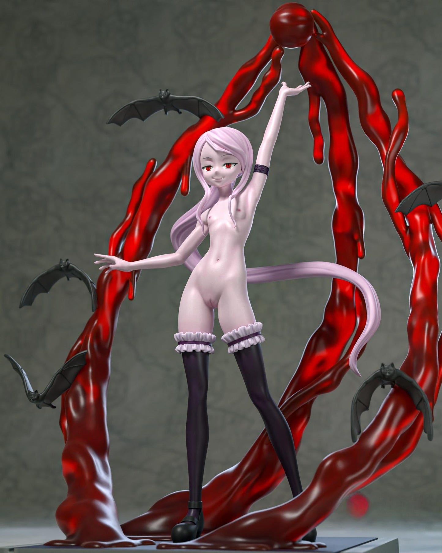 2179 Shalltear Bloodfallen NSFW - Overlord - STL 3D Print Files