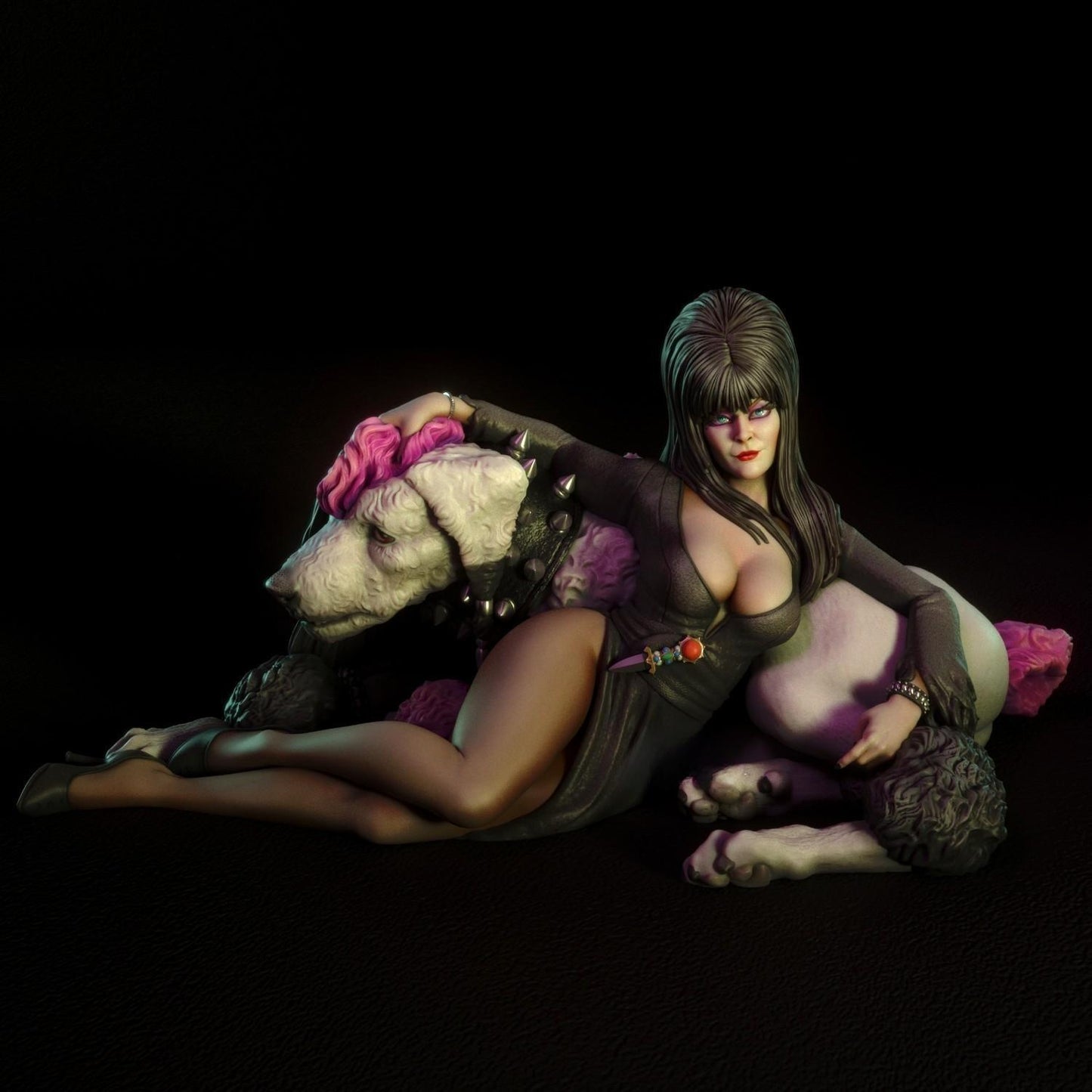 1236 Elvira NSFW - Mistress of the Dark - STL 3D Print Files
