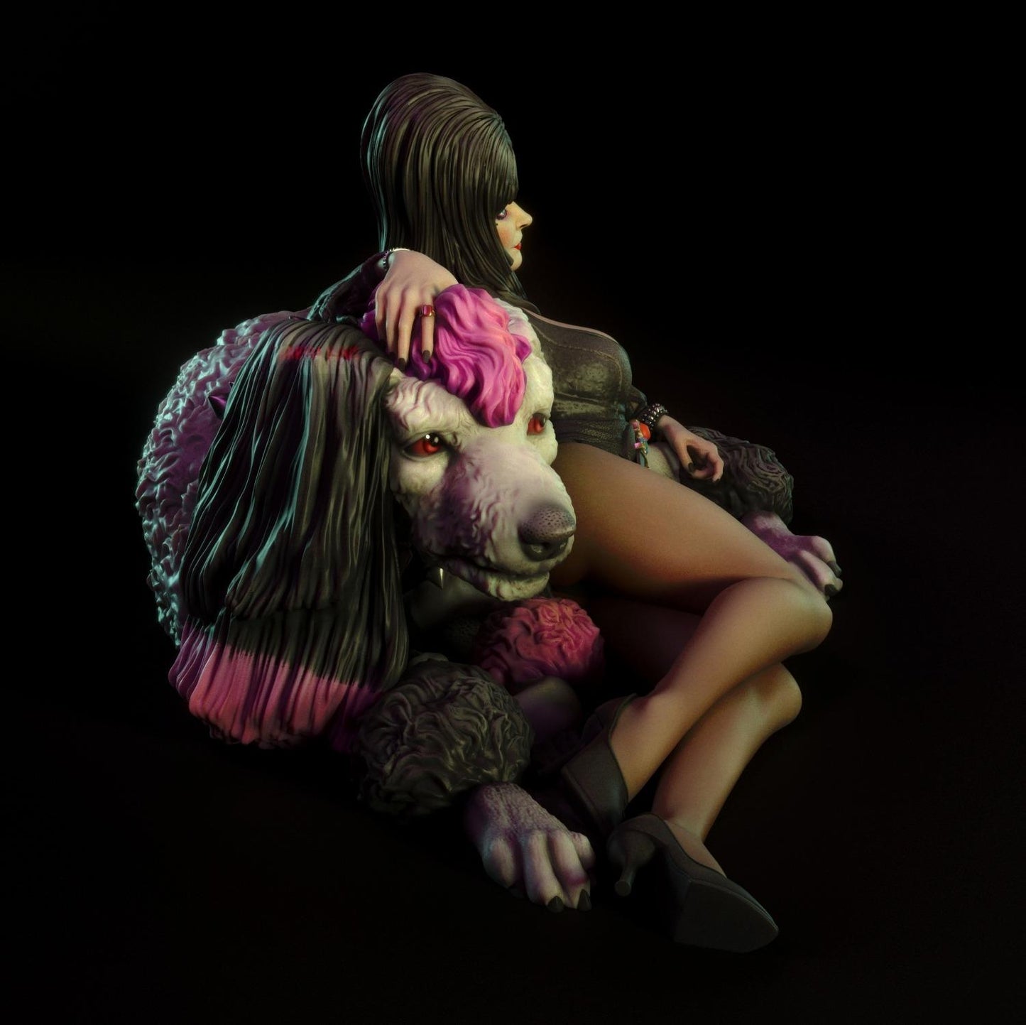 1236 Elvira NSFW - Mistress of the Dark - STL 3D Print Files