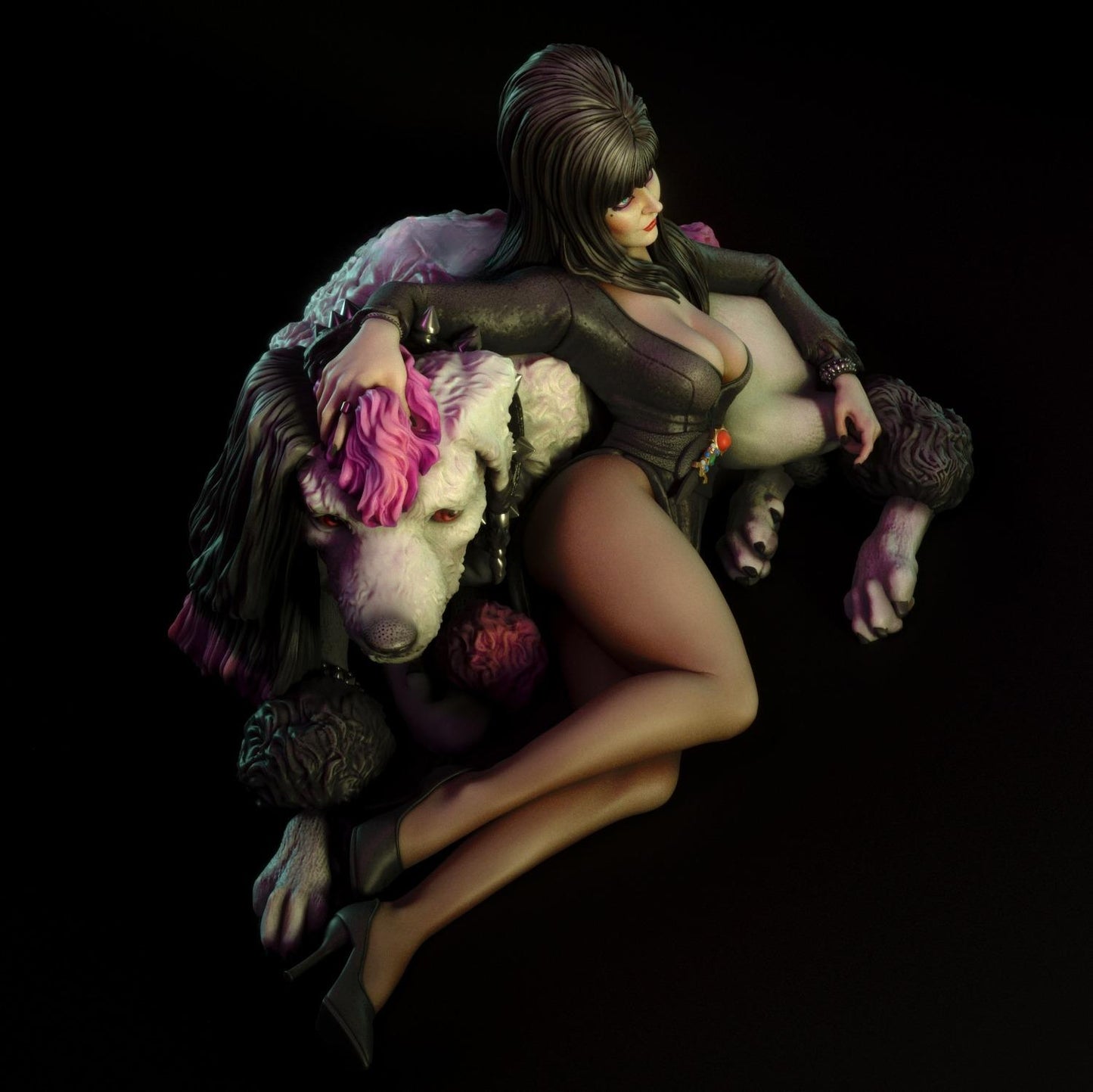 1236 Elvira NSFW - Mistress of the Dark - STL 3D Print Files