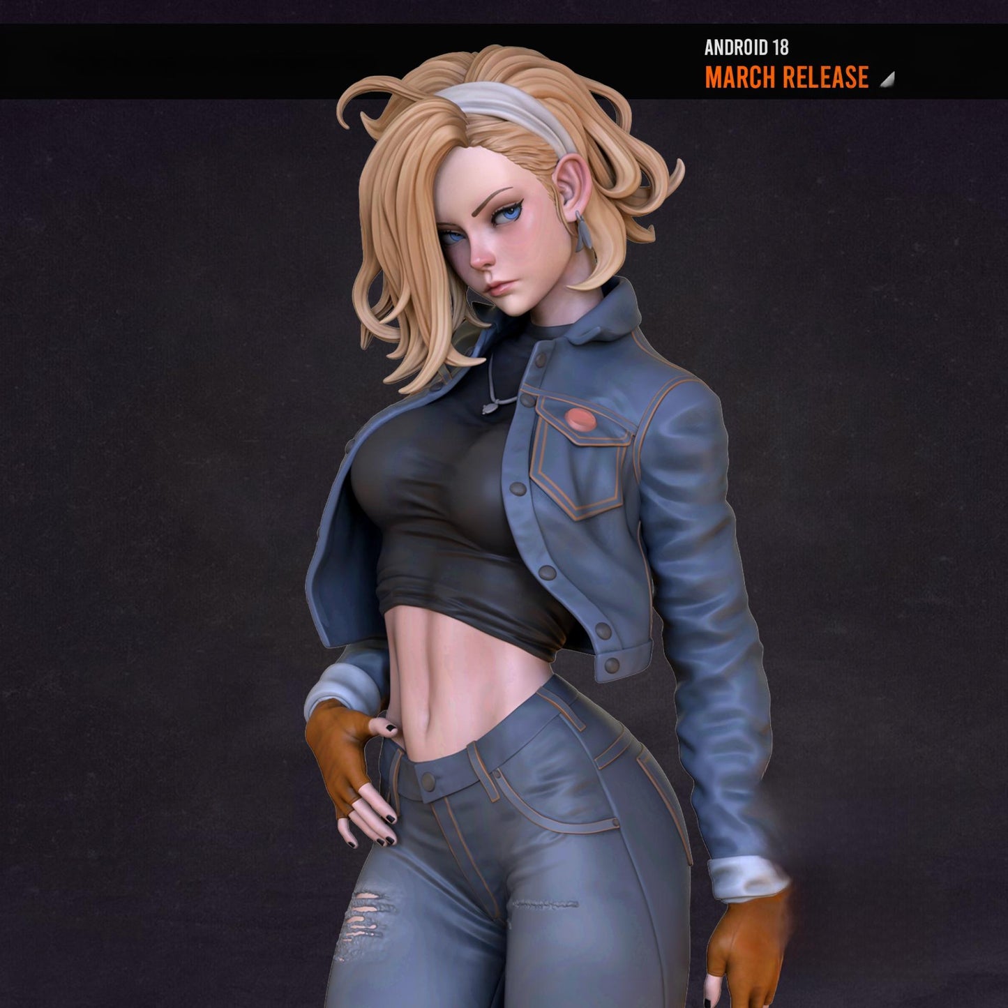 2196 Android 18 NSFW - Dragon Ball - STL 3D Print Files