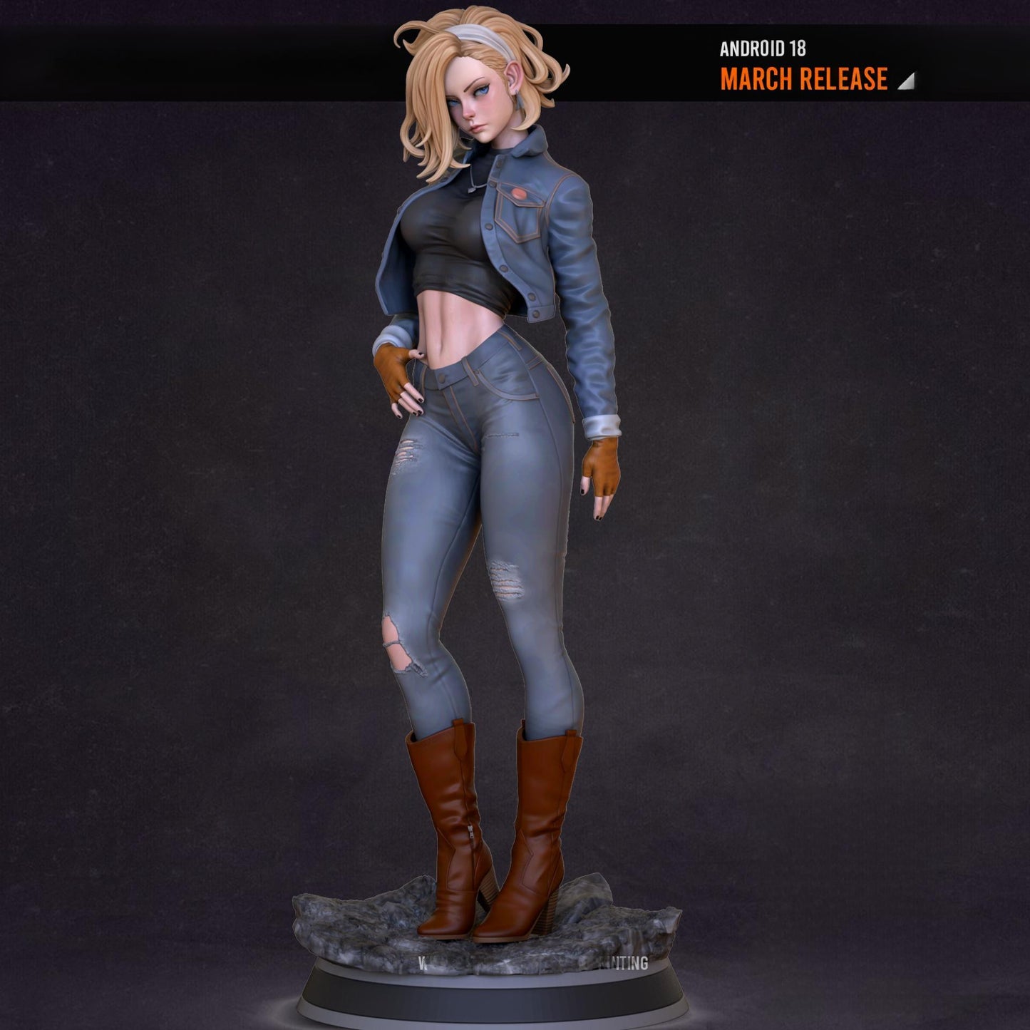 2196 Android 18 NSFW - Dragon Ball - STL 3D Print Files