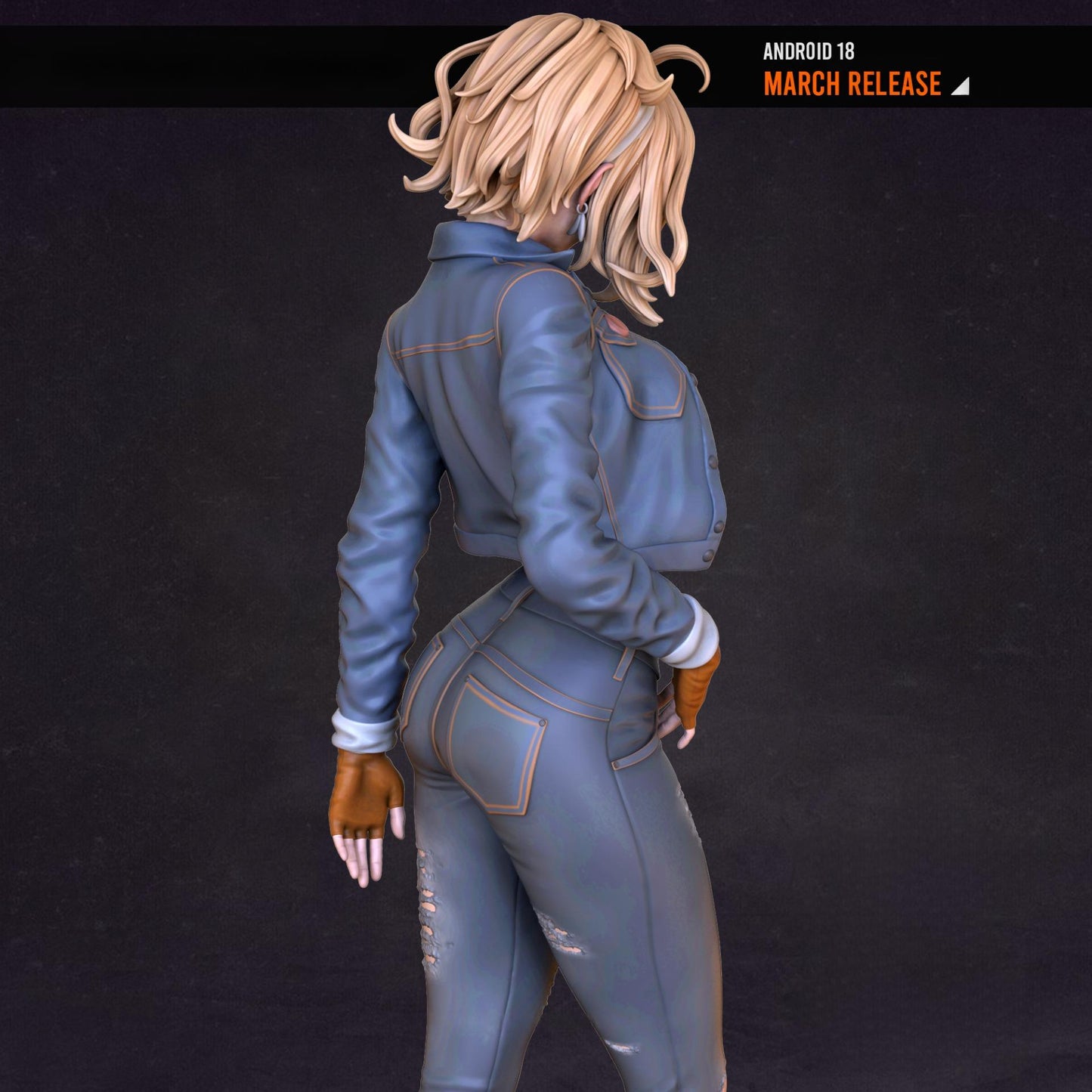 2196 Android 18 NSFW - Dragon Ball - STL 3D Print Files