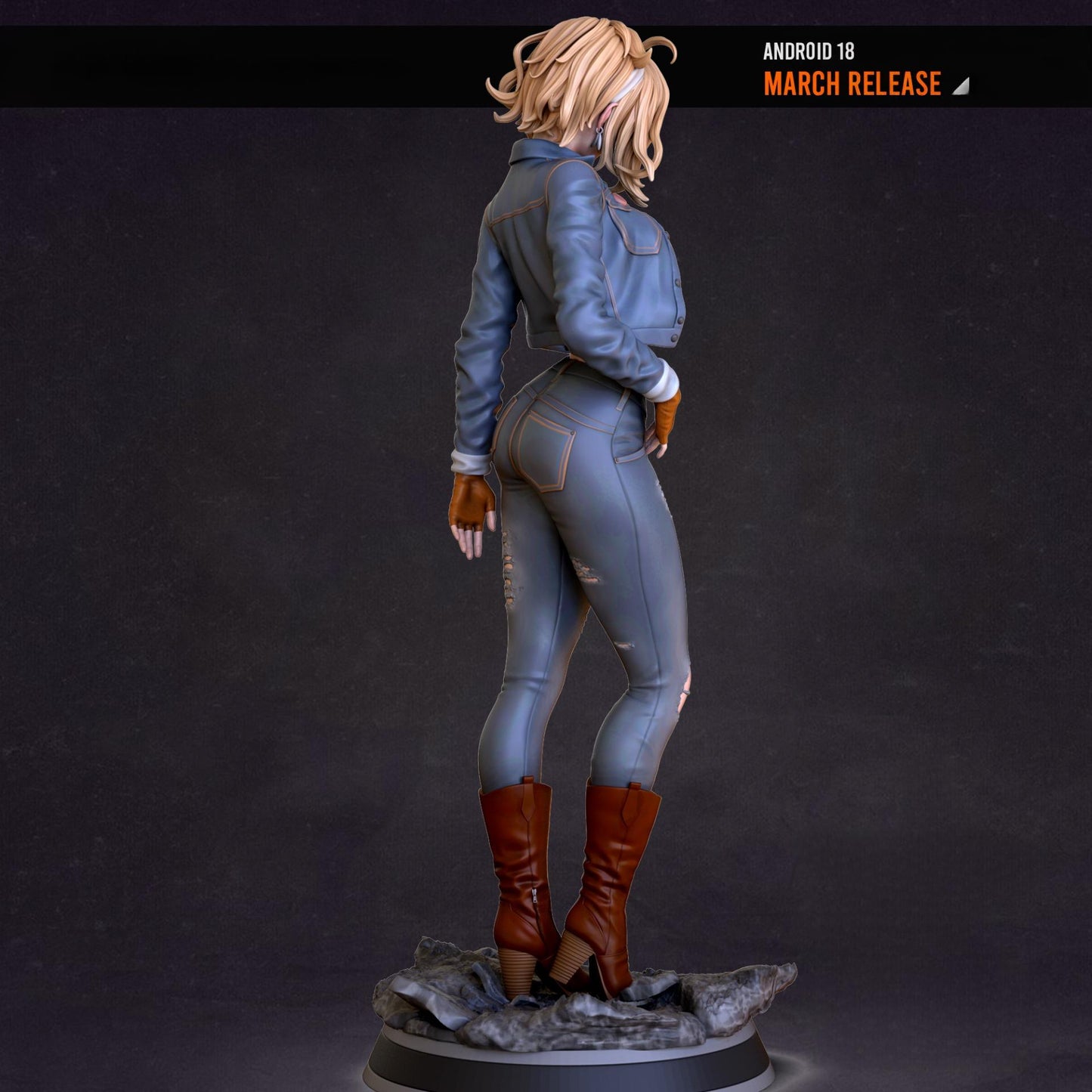 2196 Android 18 NSFW - Dragon Ball - STL 3D Print Files