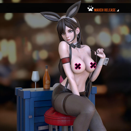 2197 Tifa Lockhart NSFW - Final Fantasy - STL 3D Print Files