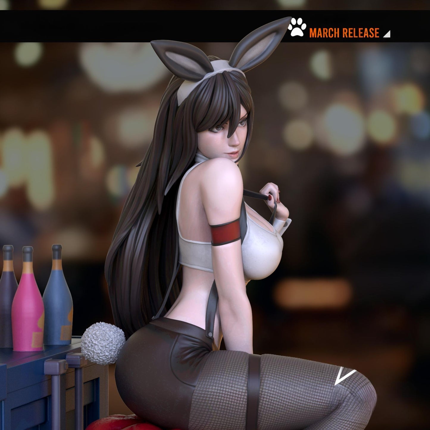 2197 Tifa Lockhart NSFW - Final Fantasy - STL 3D Print Files