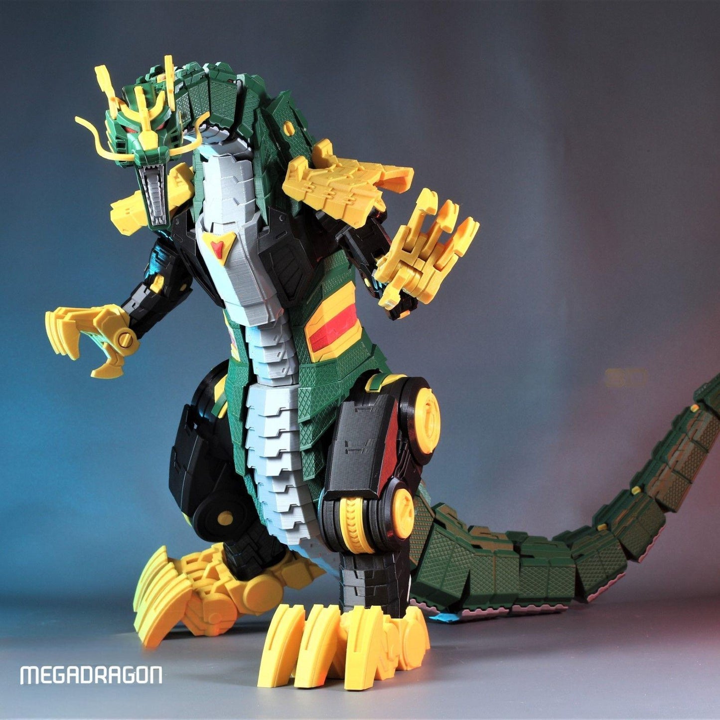 1234 Megadragon - STL 3D Print Files