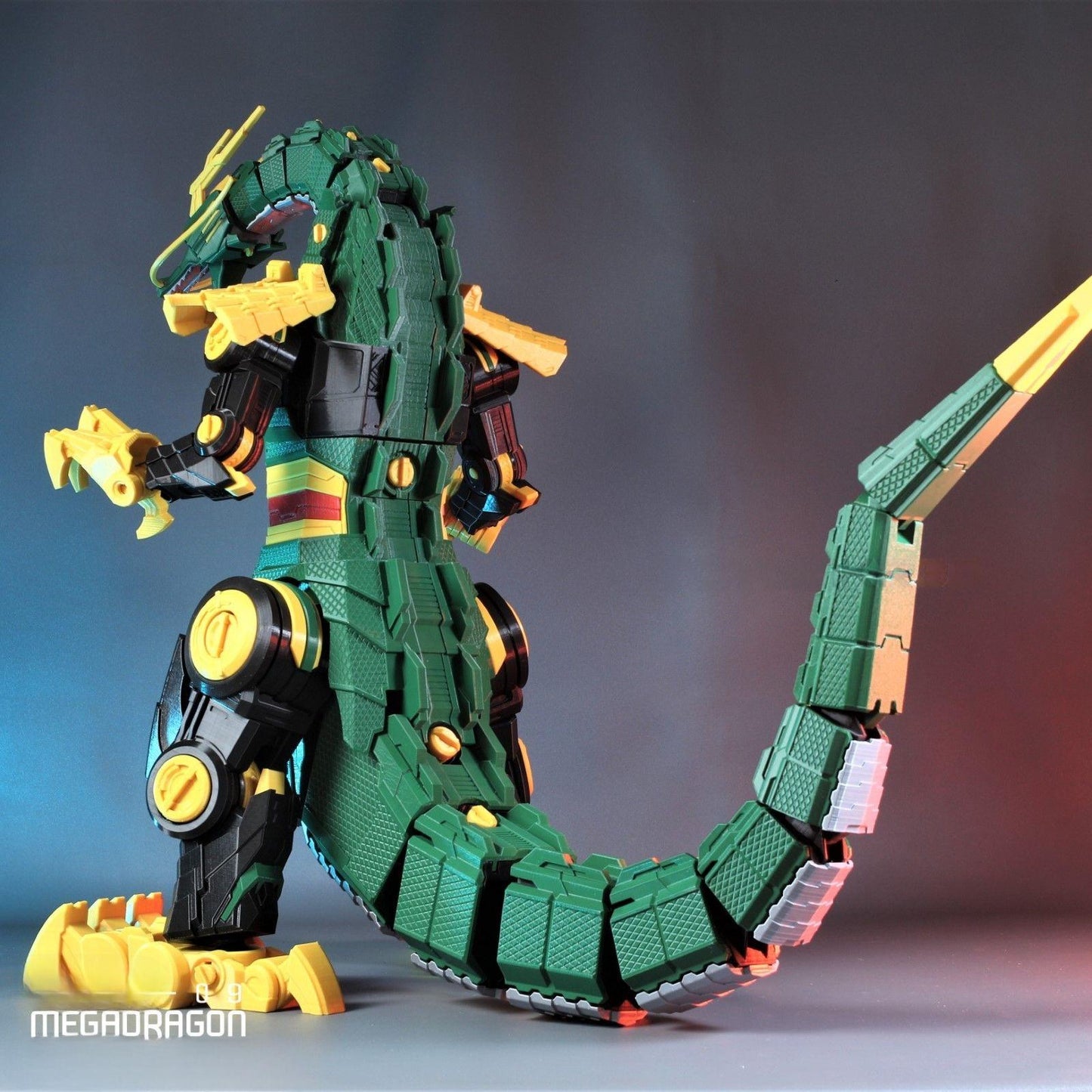 1234 Megadragon - STL 3D Print Files